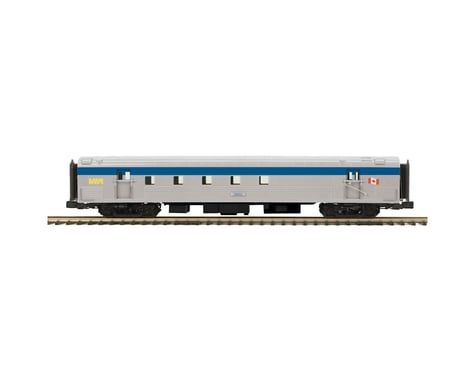 MTH Trains O 70' Streamline Ribbed RPO, VIA Rail