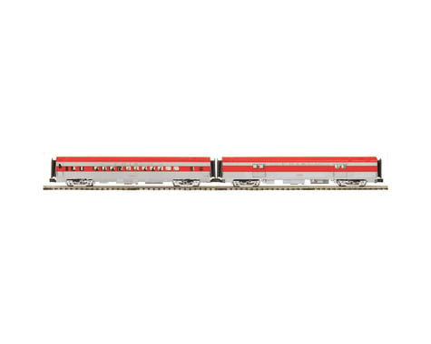 MTH Trains O 70' Streamline Ribbed Baggage/Coach, Frisco