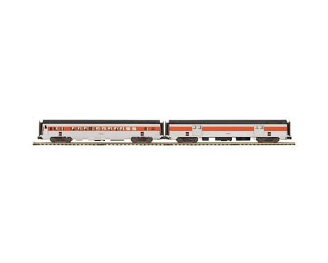 MTH Trains O 70' Streamline Ribbed Baggage/Coach, NH