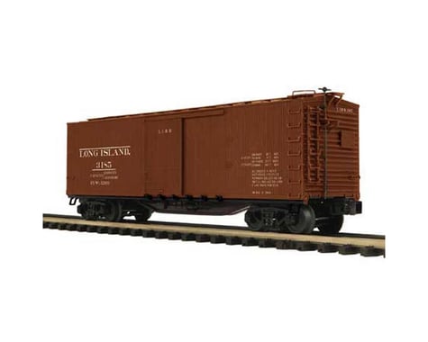 MTH Trains O 40' Double Sheathed Box, LIRR