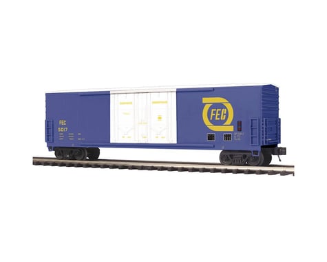 MTH Trains O 50' Double Door Plug Box, FEC #5017