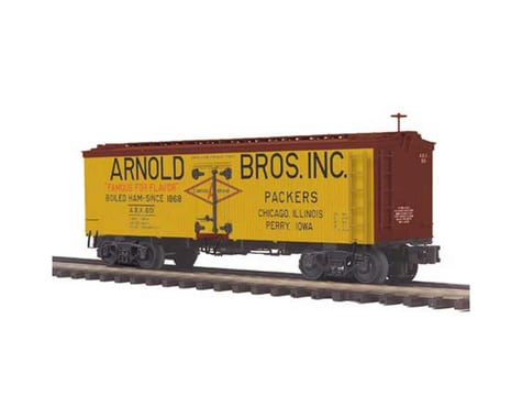 MTH Trains O 36' Wood Reefer, Arnold Brothers Inc