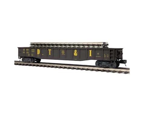 MTH Trains O Gondola w/ScaleTrax Straights, DT&I #9508