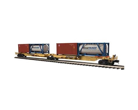 MTH Trains O Spine Car w/2 Containers, TTX #65248 (2)
