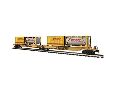 MTH Trains O Spine Car w/2 Containers, TTX #653223 (2)