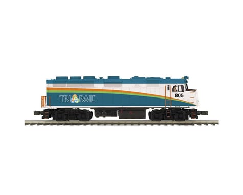 MTH Trains O Scale F40PH w/PS3, Florida Tri-Rail #805