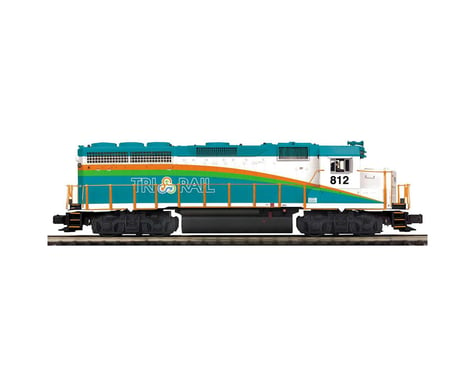 MTH Trains O Scale GP-40 w/PS3, Florida Tri-Rail #812