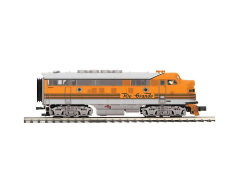MTH Trains O Scale F3A w/PS3, D&RGW #5521