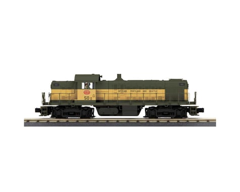 MTH Trains O-27 RS1 w/PS3, SP&S #50