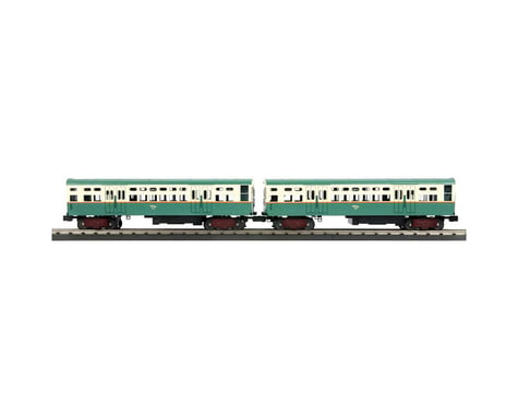 MTH Trains O-27 6000-Series L Dummy,CTA/Green,Orange Cream(2)