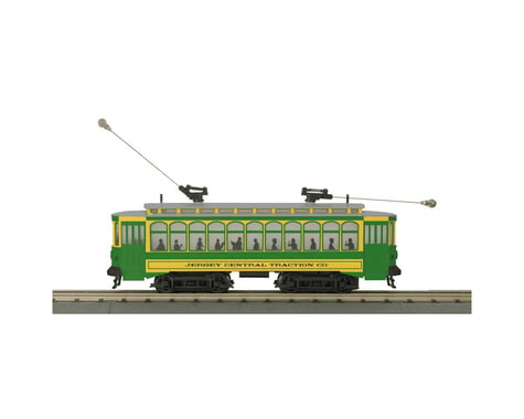 MTH Trains O-27 Brill Trolley w/PS3, CNJ #18