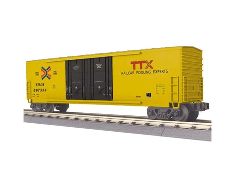 MTH Trains O-27 50' Double Door Plugged Box, TTX