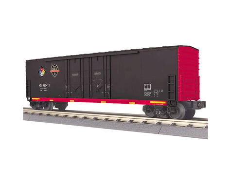 MTH Trains O-27 50' Double Door Plug Box, NS/First Responder