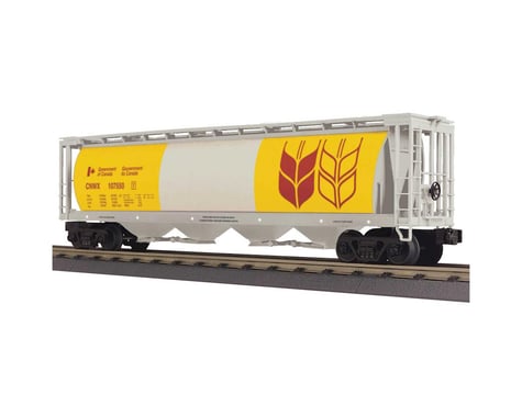 MTH Trains O-27 4-Bay Cylindrival Hopper, Canadian Wheat #1