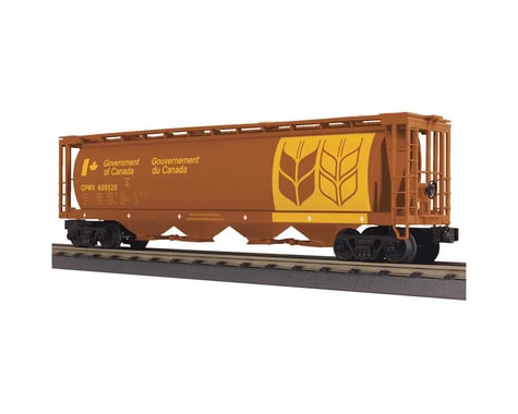 MTH Trains O-27 4-Bay Cylindrival Hopper, Canadian Wheat #2