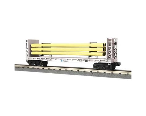 MTH Trains O-27 Flat w/Load, Peoples Gas #2018