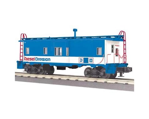 MTH Trains O-27 Bay Window Caboose, GM Diesel Division