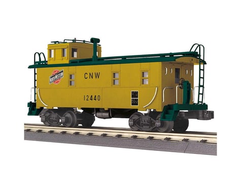 MTH Trains O-27 Offset Steel Caboose, C&NW