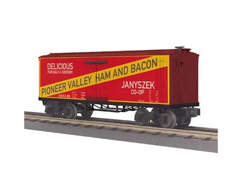 MTH Trains O-27 OT Reefer, Pioneer Valley Ham and Bacon #800