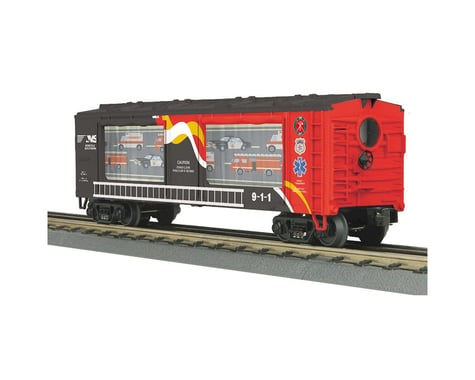 MTH Trains O-27 Operating Action Car, NS/First Responder