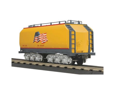 MTH Trains O-27 DC Auxiliary Water Tender, UP/Yellow Flag