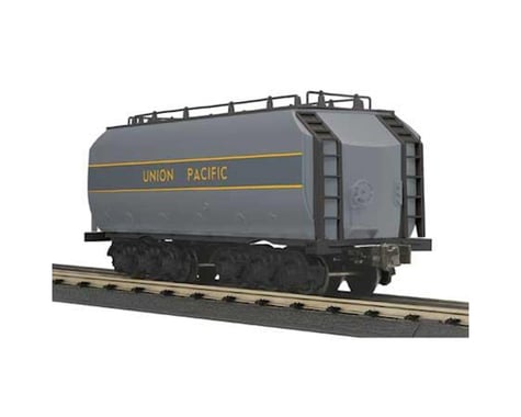 MTH Trains O-27 DC Auxiliary Water Tender, UP/Gray & Yellow