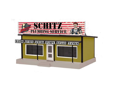 MTH Trains O Road Side Stand, Schlitz Plumbing Service