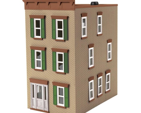 MTH Trains O 3-Story Town House #2, Tan
