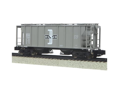 MTH Trains S PS-2 2-Bay Hopper, B&M #5520