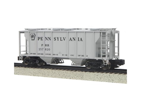 MTH Trains S PS-2 2-Bay Hopper, PRR #257820