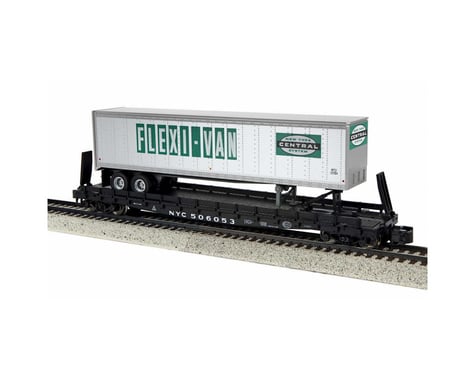 MTH Trains S Scale Flat w/48' Trailer, NYC #506053