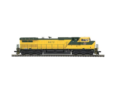 MTH Trains HO Dash-9 w/NMRA, C&NW #8672