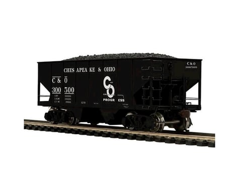 MTH Trains HO 55-Ton Twin Hopper, C&O #300500
