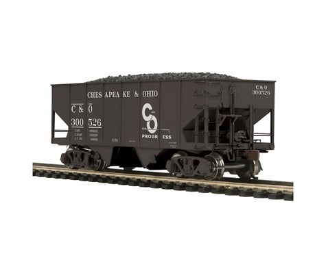MTH Trains HO USRA 55-Ton Steel Twin Hopper, C&O #300526