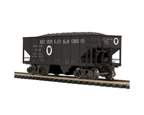 MTH Trains HO USRA 55-Ton Steel Twin Hopper, Keystone #1588