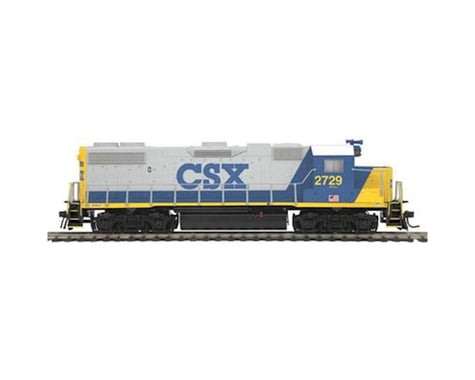 MTH Trains HO GP38-2 w/NMRA, CSX #2729