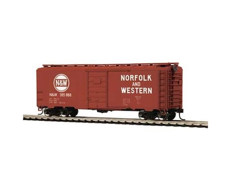 MTH Trains HO 40' PS-1 Box, N&W #385888