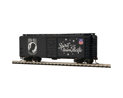 MTH Trains HO 40' PS-1 Box, POW/MIA/Spirit of UP
