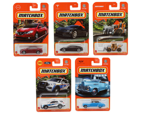 Mattel Matchbox 1/64 Diecast Vehicle Model Assortment (24)