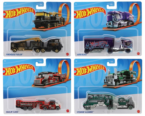 Mattel Hot Wheels Trackin Trucks 1/64 Scale Assorted Diecast Vehicles