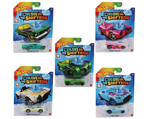 Mattel Hot Wheels Color Shifter 1/64 Scale Diecast Vehicle Assortment (10)