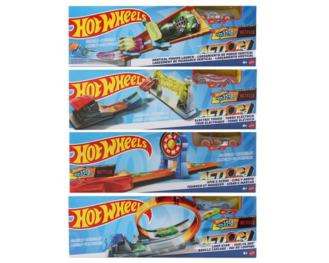 Mattel Hot Wheels Classic Stunt Set Assortment (6)