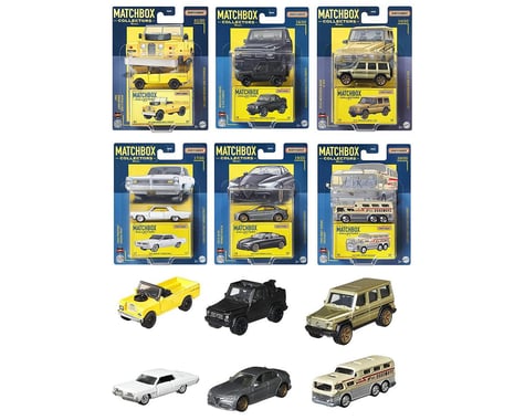 Mattel Matchbox 50th Anniversary Diecast Model Assortment (8)