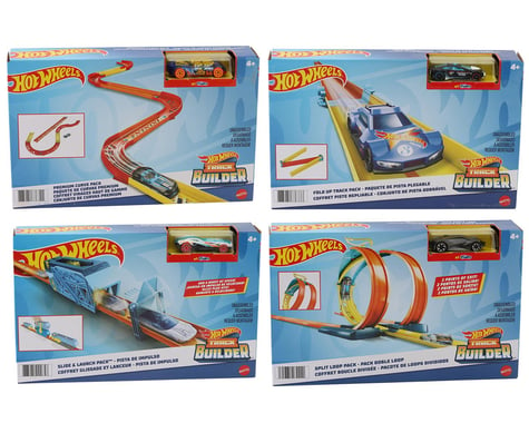 Mattel Hot Wheels Track Builder Pack Assortment (4)