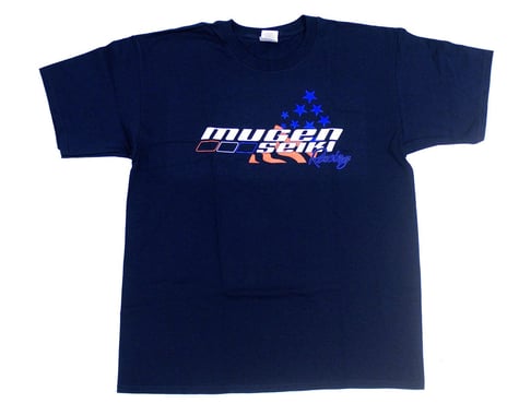 Mugen Seiki T-Shirt (Navy Blue) (Small)