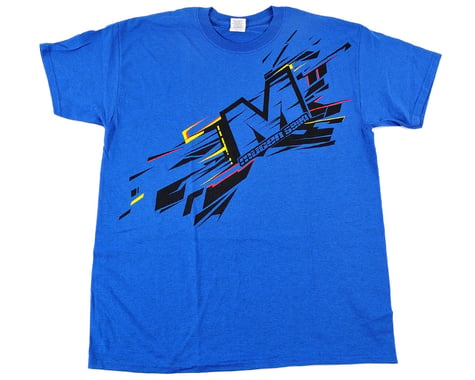 Mugen Seiki "M" Splash T-Shirt (Blue) (Large)