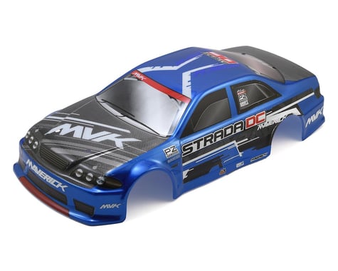 Maverick Strada DC/TC Pre-Painted Drift Car Body (Blue)