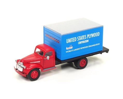 Classic Metal Works HO 1941-46 Chevy Box Truck, US Plywood