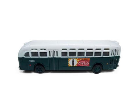 Classic Metal Works HO PD4103 Intercity Bus, Chicago/Coca-Cola