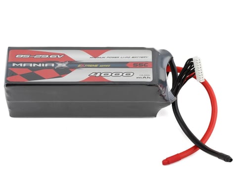 ManiaX 8S 55C LiPo Battery Pack (29.6V/4000mAh)